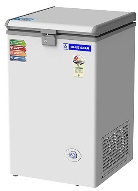 Chest Frz CF2-90NEYW- 2 Star Liter Single Door Deep Freezer (71 Liter Net, White)